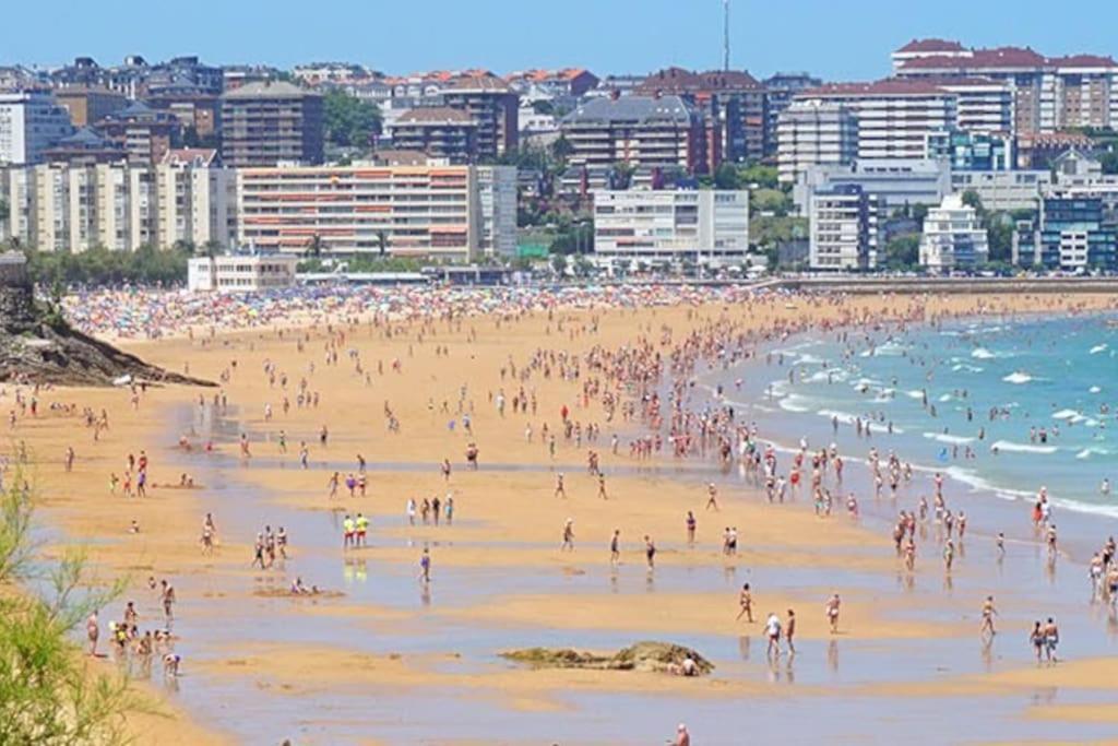 Alojamientos Turisticos Con Terraza En Santander Lapera Kültér fotó
