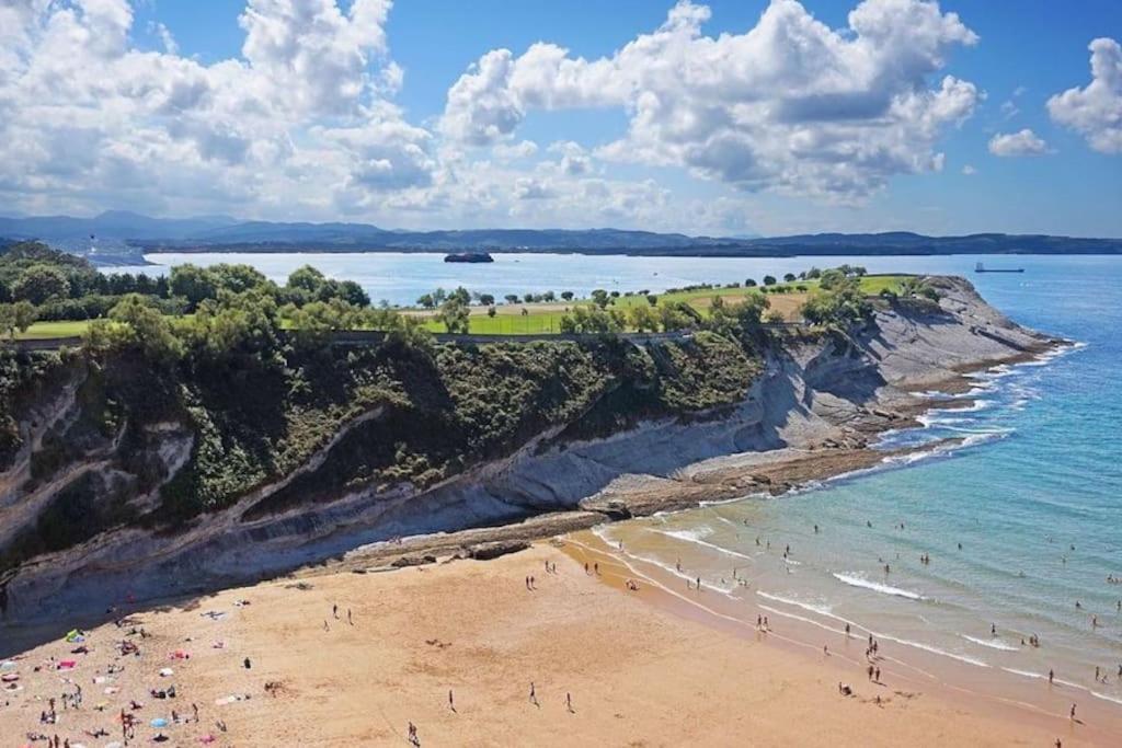 Alojamientos Turisticos Con Terraza En Santander Lapera Kültér fotó